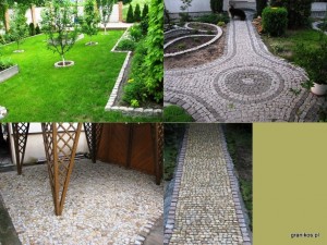 Układanie kostki granitowej - realizacje Granikos.pl